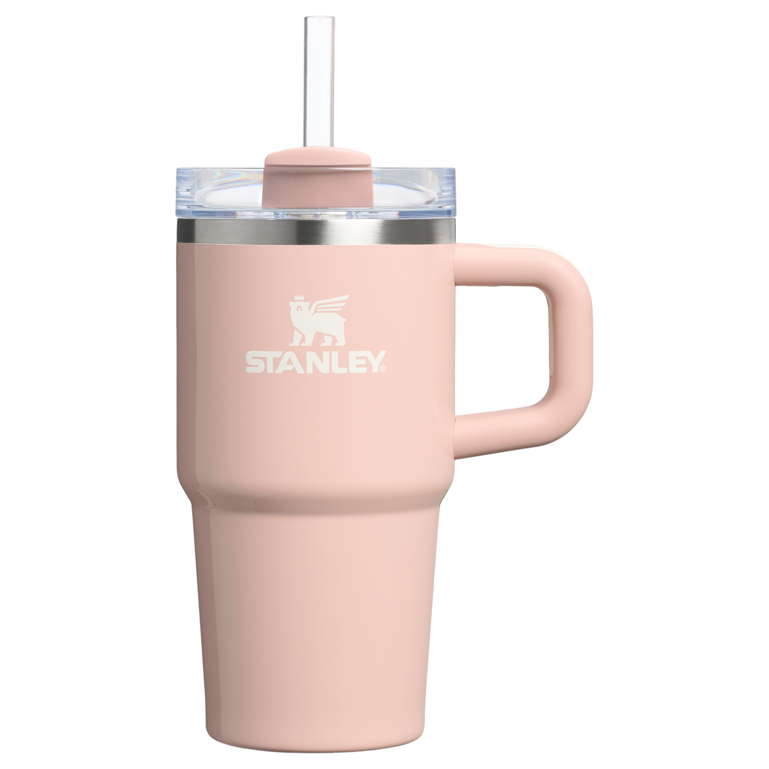 Car-Cup Friendly The Quencher H2.O Flowstate Tumbler with Handle | Stanley Create D309N - Premium Stainless Steel Straw Cup for All-Day Hydration Detail