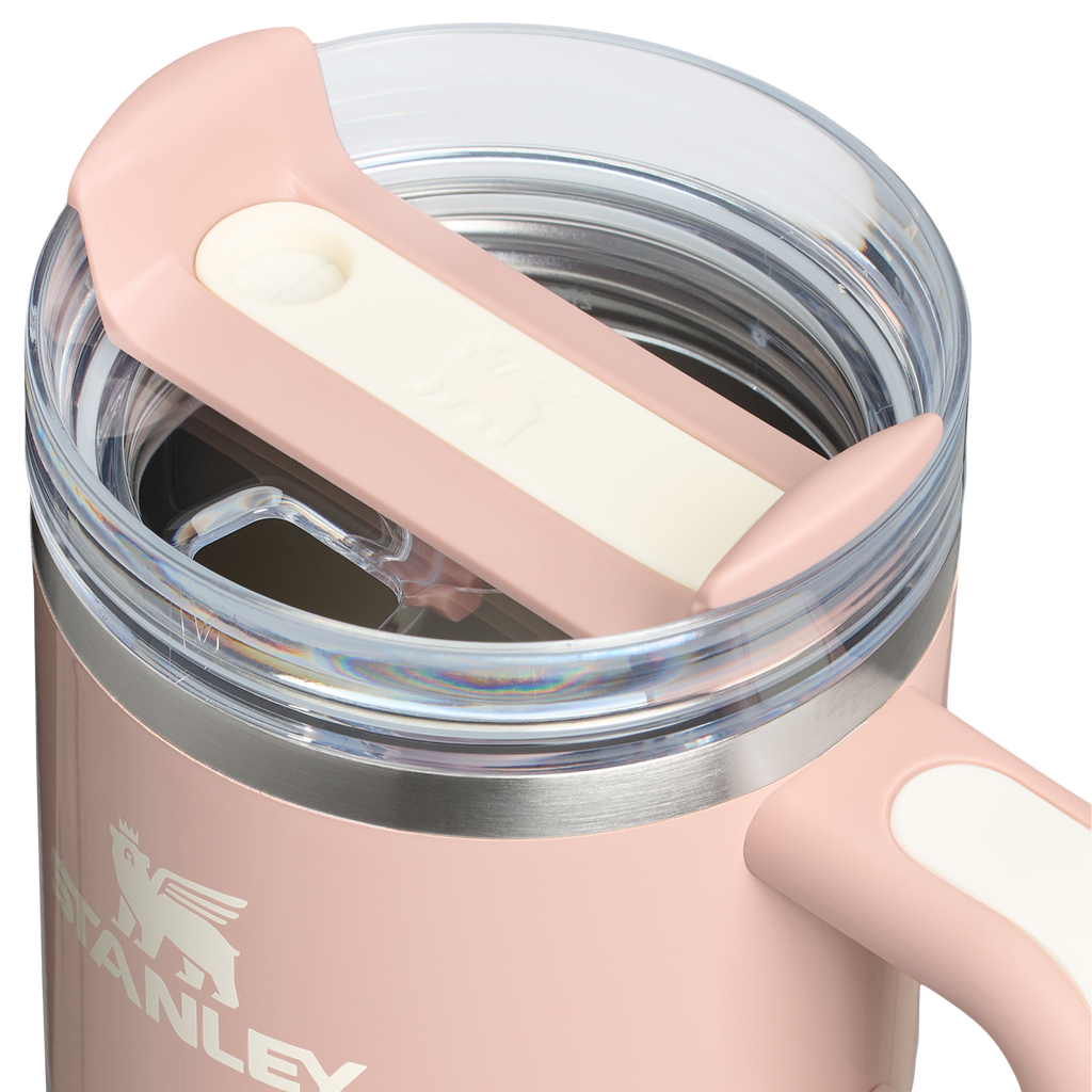 Car-Cup Friendly The Quencher H2.O Flowstate Tumbler with Handle | Stanley Create D309N - Premium Stainless Steel Straw Cup for All-Day Hydration Detail