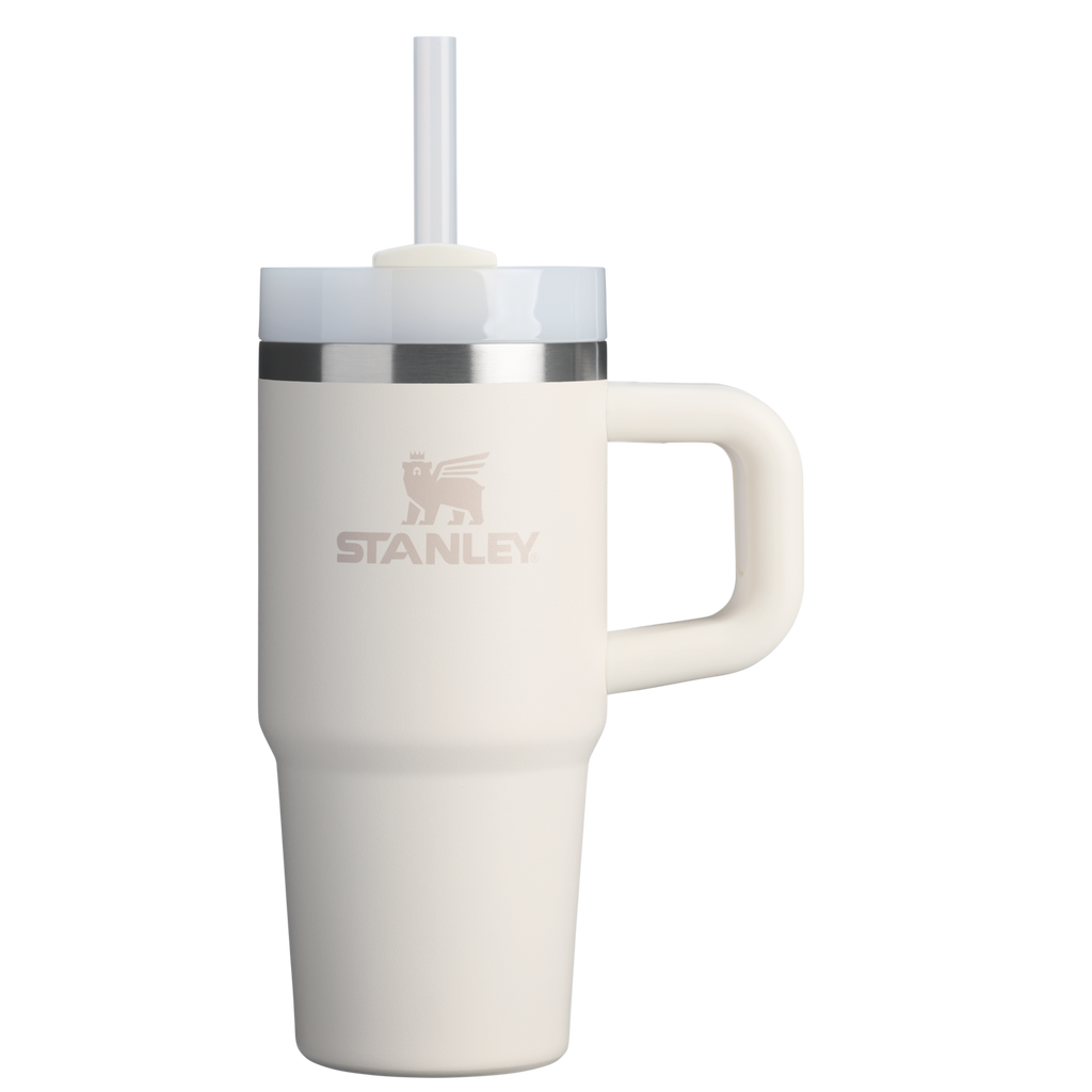 Splash-Resistant FlowState The Quencher H2.O Flowstate Tumbler D068Z - Premium Stainless Steel Straw Cup for All-Day Hydration - Cream 2.0