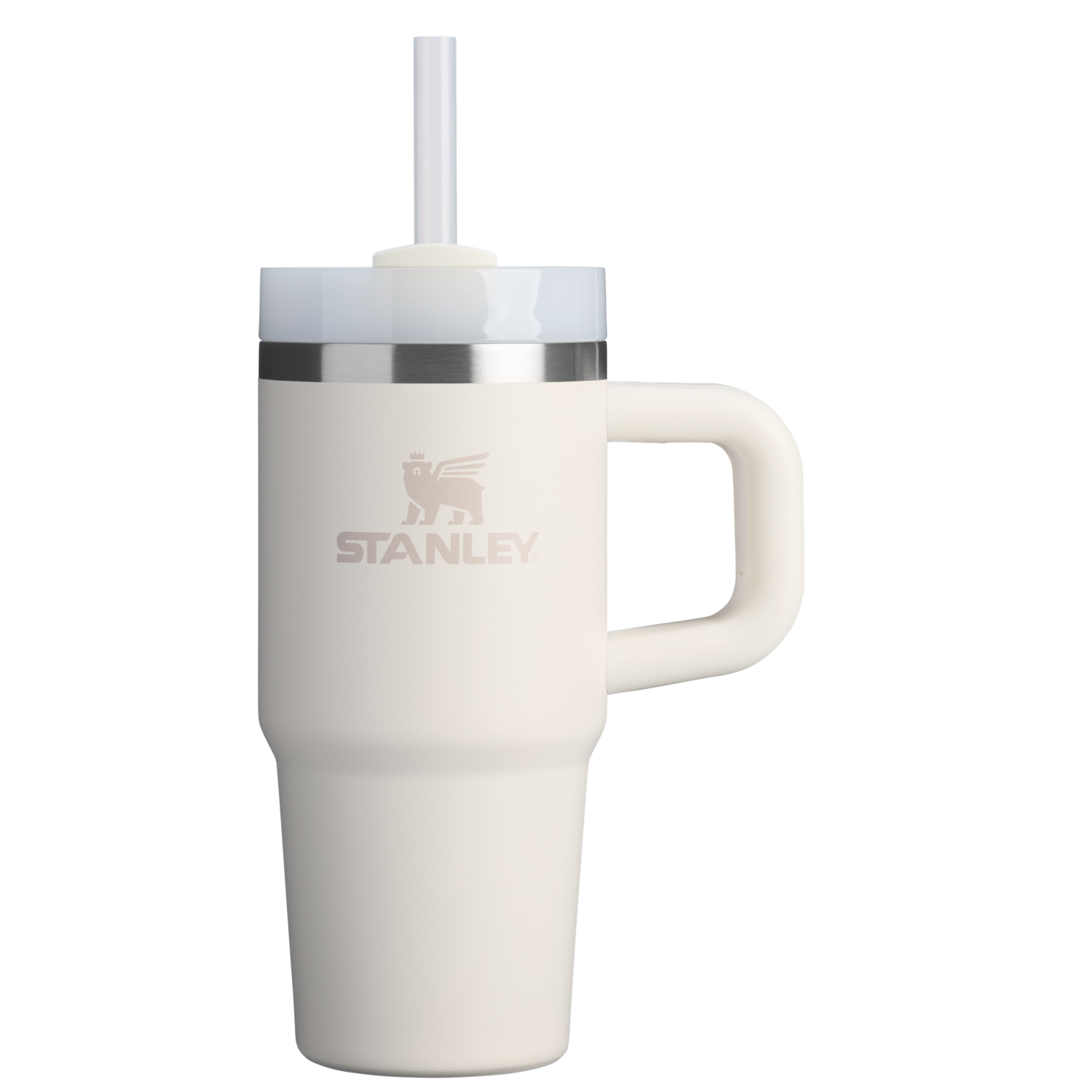 Splash-Resistant FlowState The Quencher H2.O Flowstate Tumbler D068Z - Premium Stainless Steel Straw Cup for All-Day Hydration - Cream 2.0