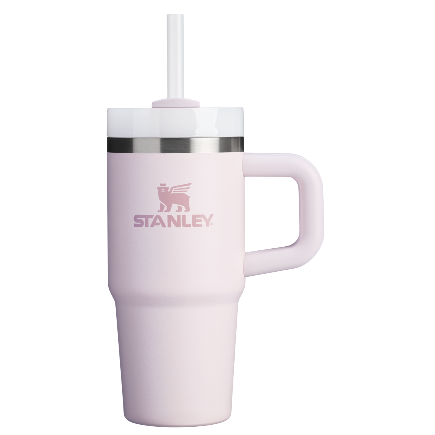 Large Capacity The Quencher H2.O Flowstate Tumbler | Stanley Create D291F - FlowState 3-Position Lid Insulated Travel Mug - Rose Quartz 2.0