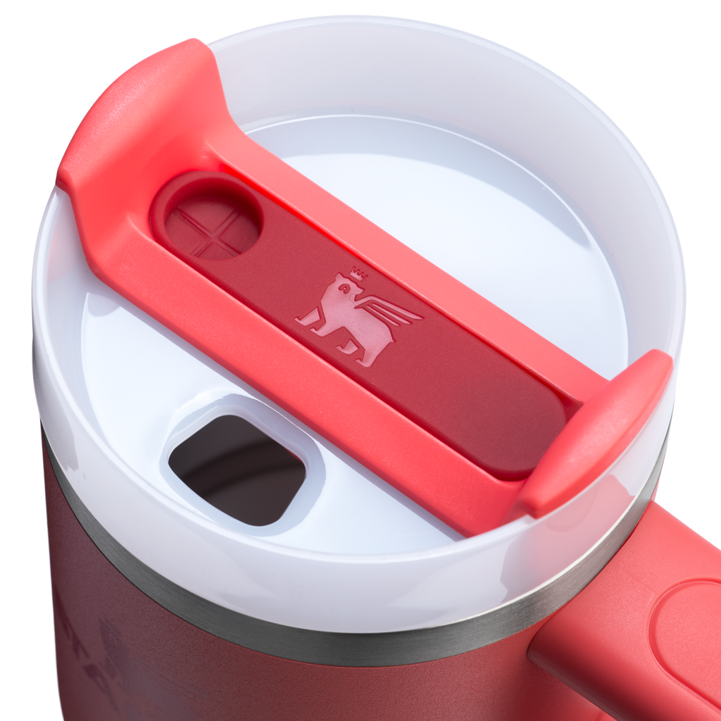 Large Capacity The Quencher H2.O Flowstate Tumbler | Stanley Create D291F - FlowState 3-Position Lid Insulated Travel Mug Detail