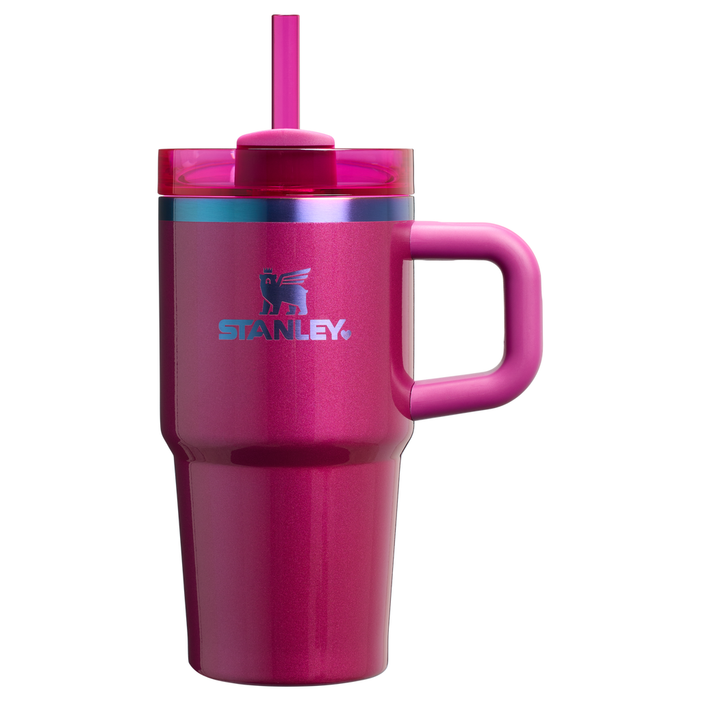 Car-Cup Friendly The Quencher H2.O Flowstate Tumbler with Handle | Stanley Create D309N - Premium Stainless Steel Straw Cup for All-Day Hydration Detail