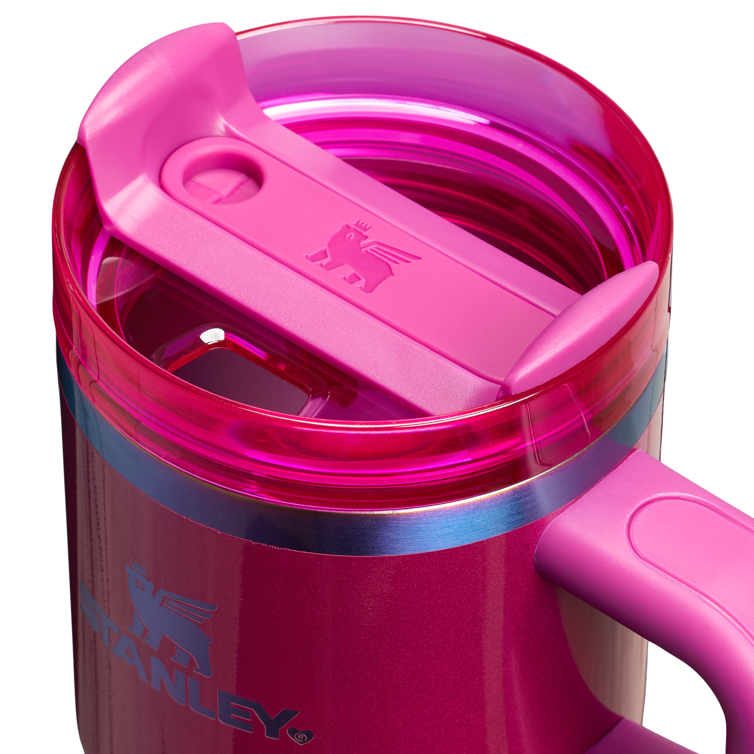 Insulated Travel The Quencher H2.O Flowstate Tumbler | Stanley Create D274S - Premium Stainless Steel Straw Cup for All-Day Hydration Detail