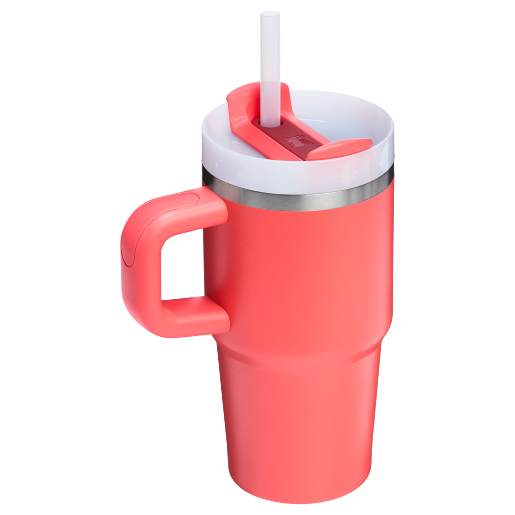 Splash-Resistant FlowState The Quencher H2.O Flowstate Tumbler D251V - Double-Wall Vacuum Insulated Travel Tumbler with Straw Detail