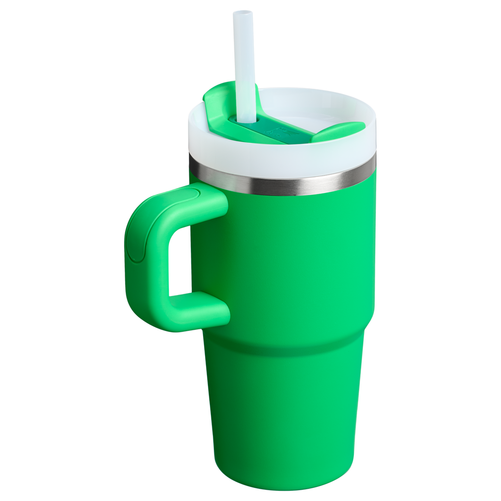 Car-Cup Friendly The Quencher H2.O Flowstate Tumbler with Handle | Stanley Create D309N - Premium Stainless Steel Straw Cup for All-Day Hydration Detail