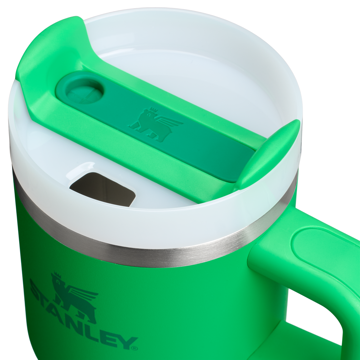 Insulated Travel The Quencher H2.O Flowstate Tumbler | Stanley Create D274S - Premium Stainless Steel Straw Cup for All-Day Hydration Detail