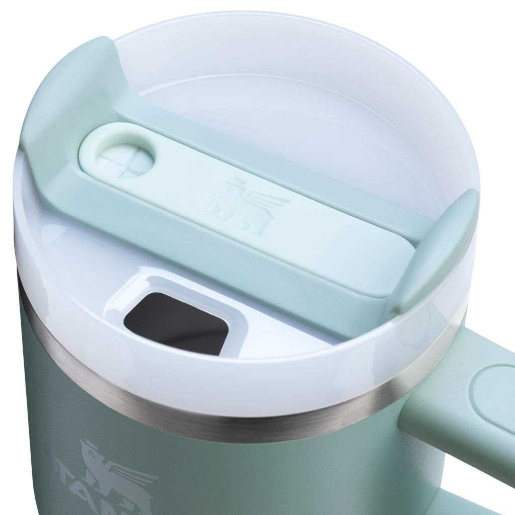 Splash-Resistant FlowState The Quencher H2.0 Flowstate Tumbler D030T - FlowState 3-Position Lid Insulated Travel Mug Detail