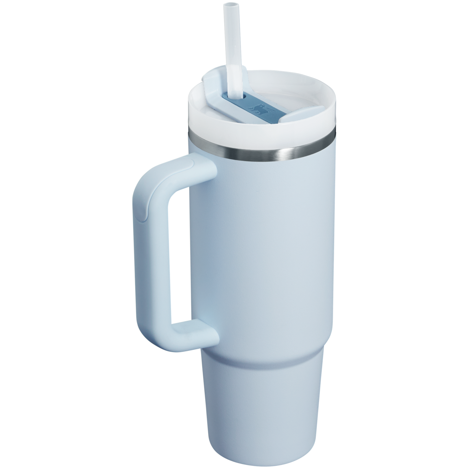 Large Capacity The Quencher H2.0 Flowstate Tumbler | Stanley Create D331C - Double-Wall Vacuum Insulated Travel Tumbler with Straw Detail