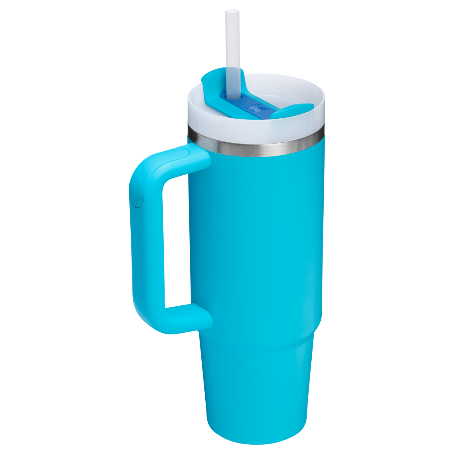 Large Capacity The Quencher H2.0 Flowstate Tumbler | Stanley Create D331C - Double-Wall Vacuum Insulated Travel Tumbler with Straw Detail