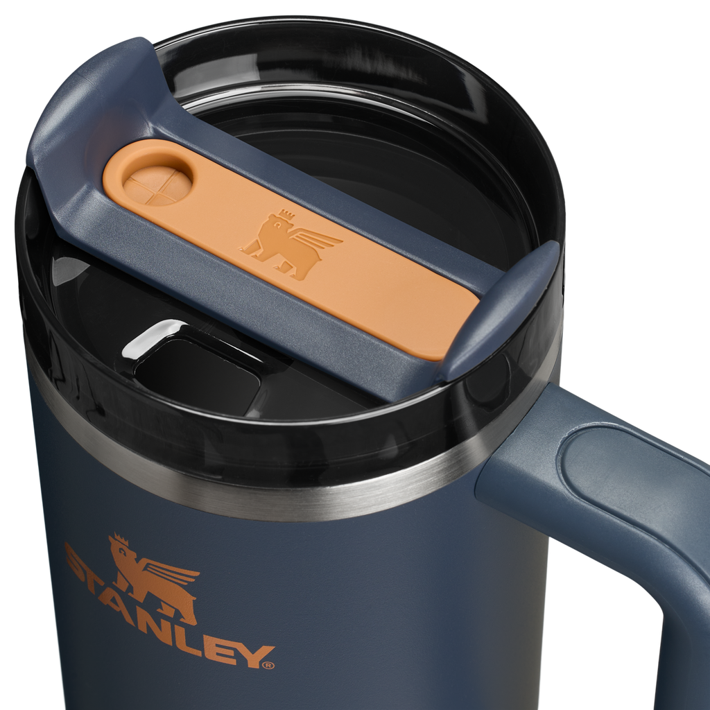 Splash-Resistant FlowState The Quencher H2.0 Flowstate Tumbler D030T - FlowState 3-Position Lid Insulated Travel Mug Detail