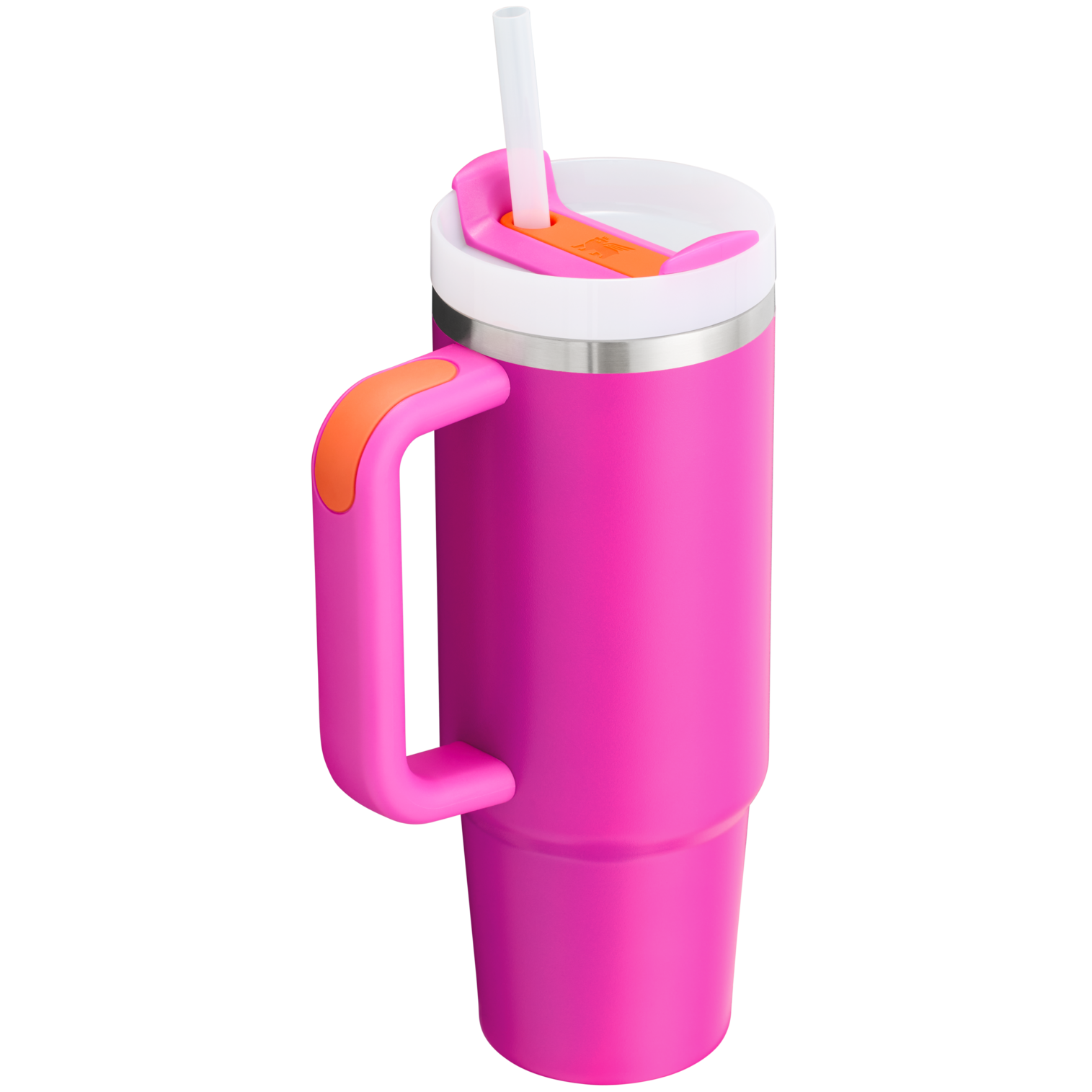 Large Capacity The Quencher H2.0 Flowstate Tumbler | Stanley Create D331C - Double-Wall Vacuum Insulated Travel Tumbler with Straw Detail