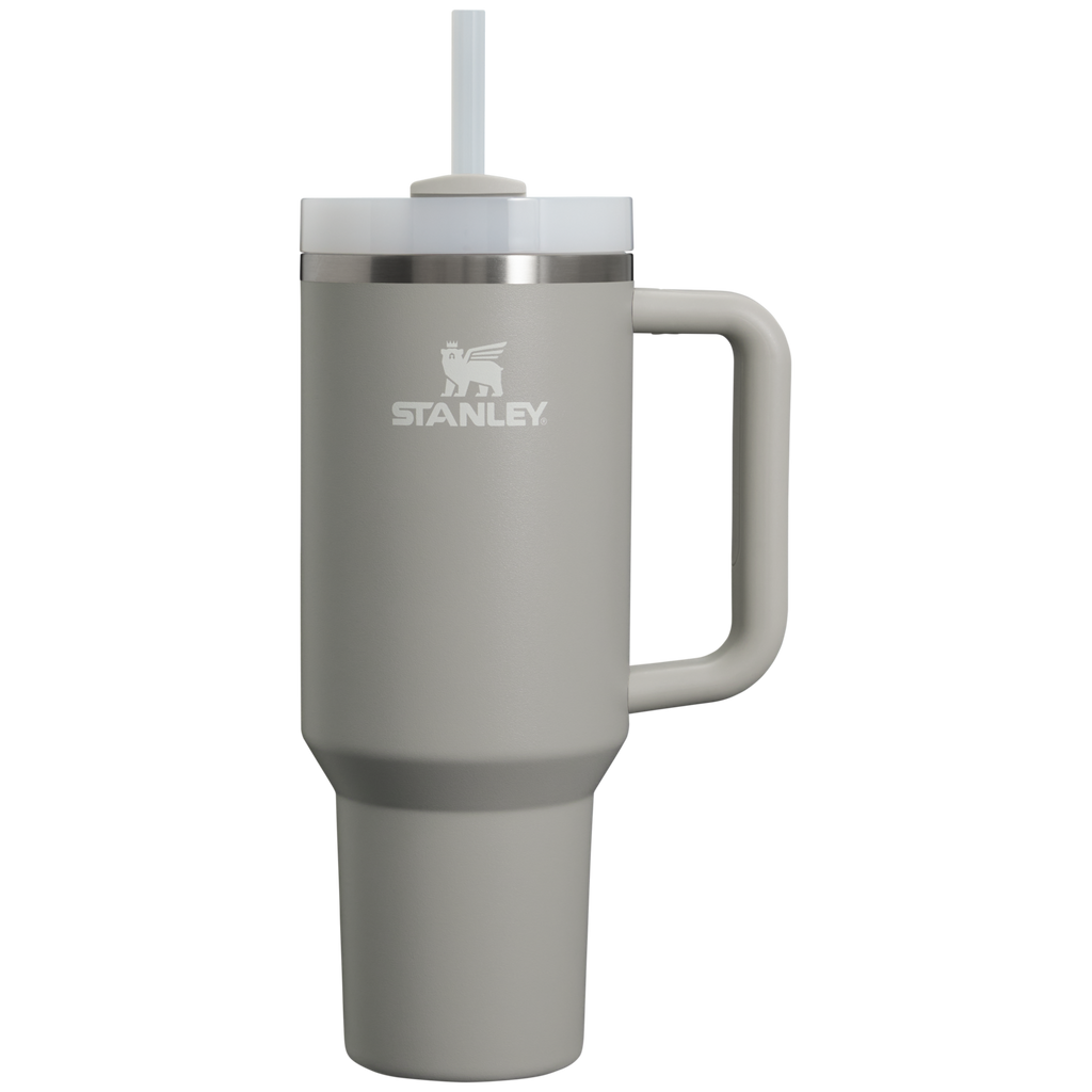 Large Capacity The Quencher H2.0 Flowstate Tumbler D050X - 40oz Large Capacity Car-Cup Friendly Quencher - Ash