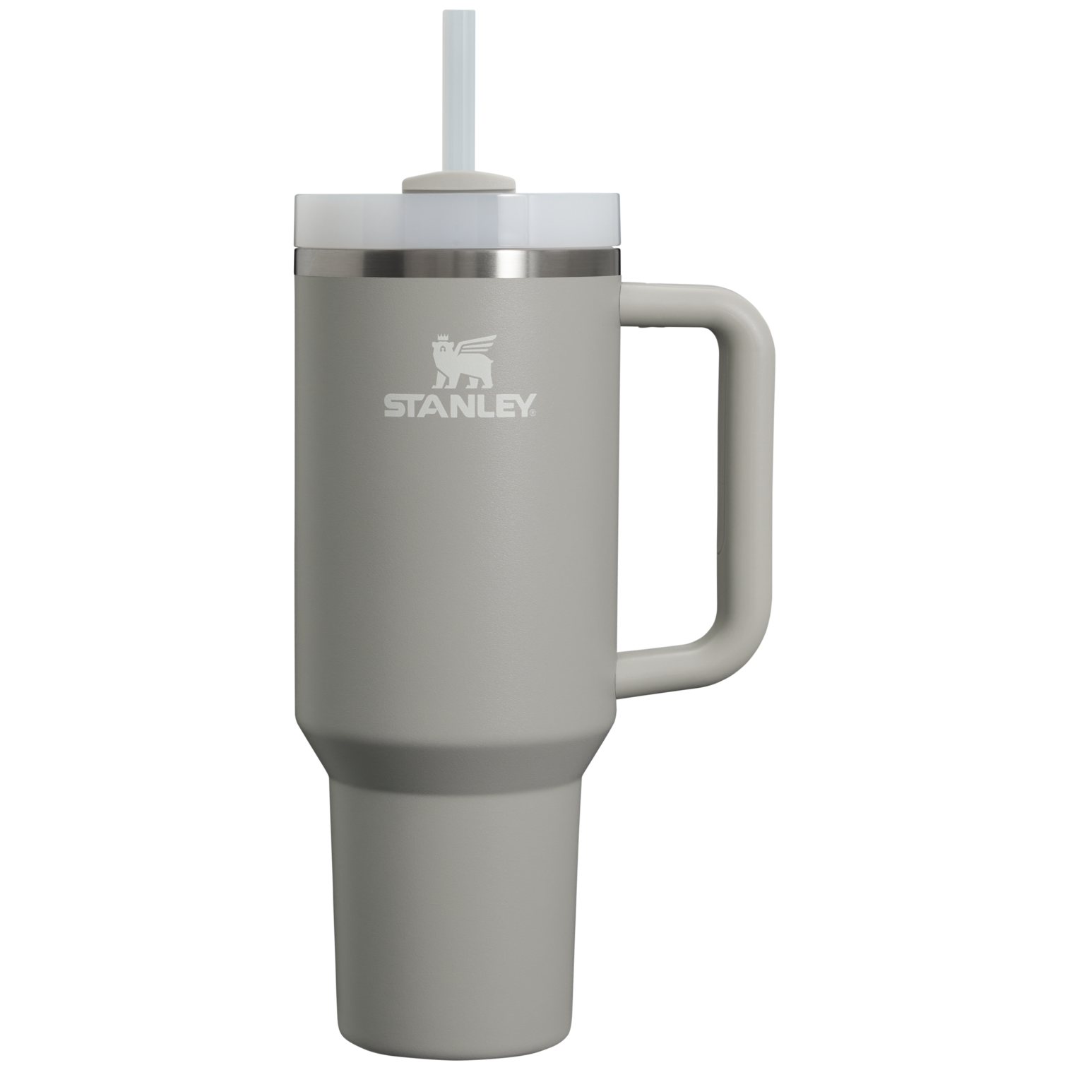 Large Capacity The Quencher H2.0 Flowstate Tumbler D050X - 40oz Large Capacity Car-Cup Friendly Quencher - Ash