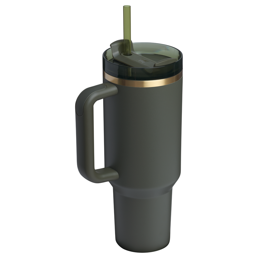 Car-Cup Friendly The Quencher H2.0 Flowstate Tumbler  | Stanley Create D332L - FlowState 3-Position Lid Insulated Travel Mug Detail