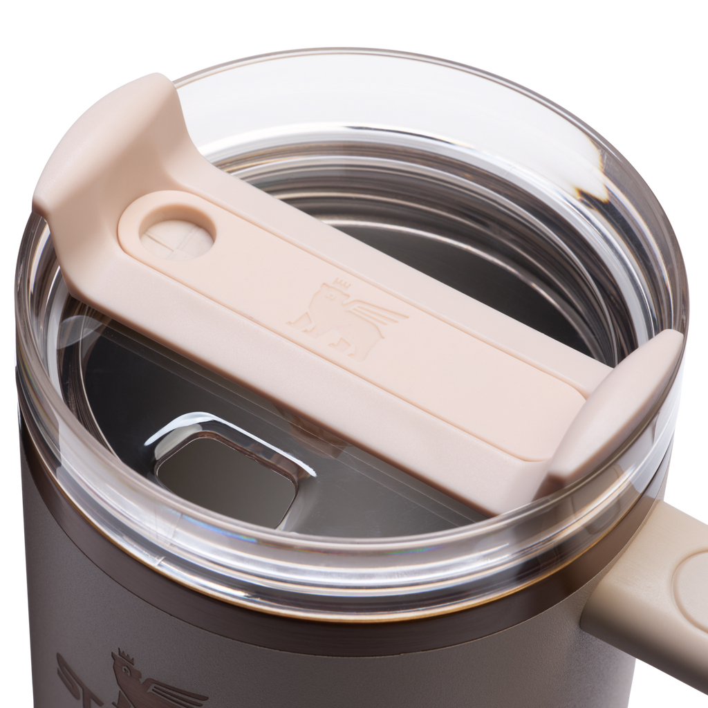 Car-Cup Friendly The Quencher H2.0 Flowstate Tumbler  | Stanley Create D332L - FlowState 3-Position Lid Insulated Travel Mug Detail