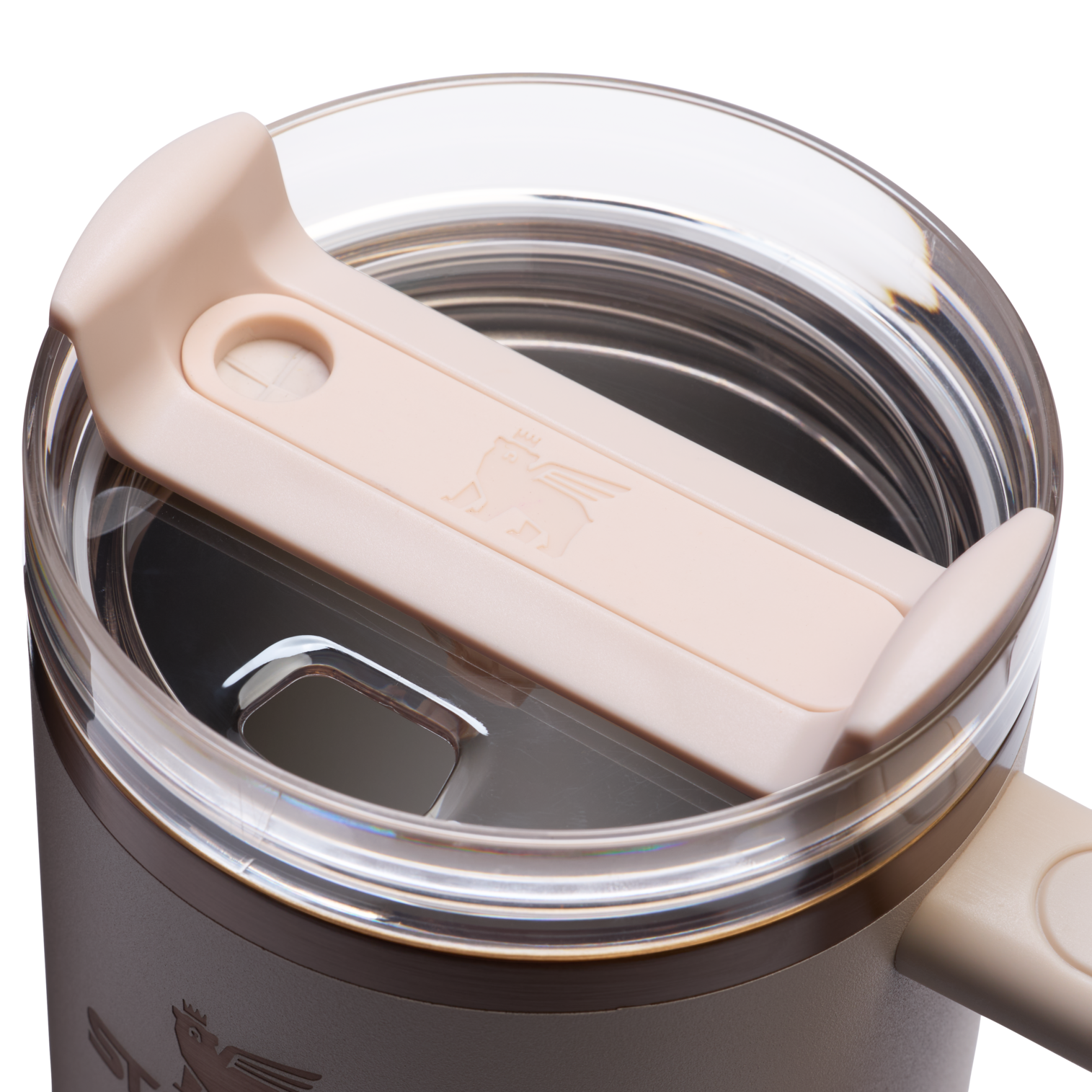 Car-Cup Friendly The Quencher H2.0 Flowstate Tumbler  | Stanley Create D332L - FlowState 3-Position Lid Insulated Travel Mug Detail