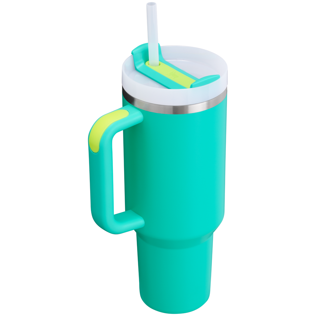 Car-Cup Friendly The Quencher H2.0 Flowstate Tumbler  | Stanley Create D332L - FlowState 3-Position Lid Insulated Travel Mug Detail