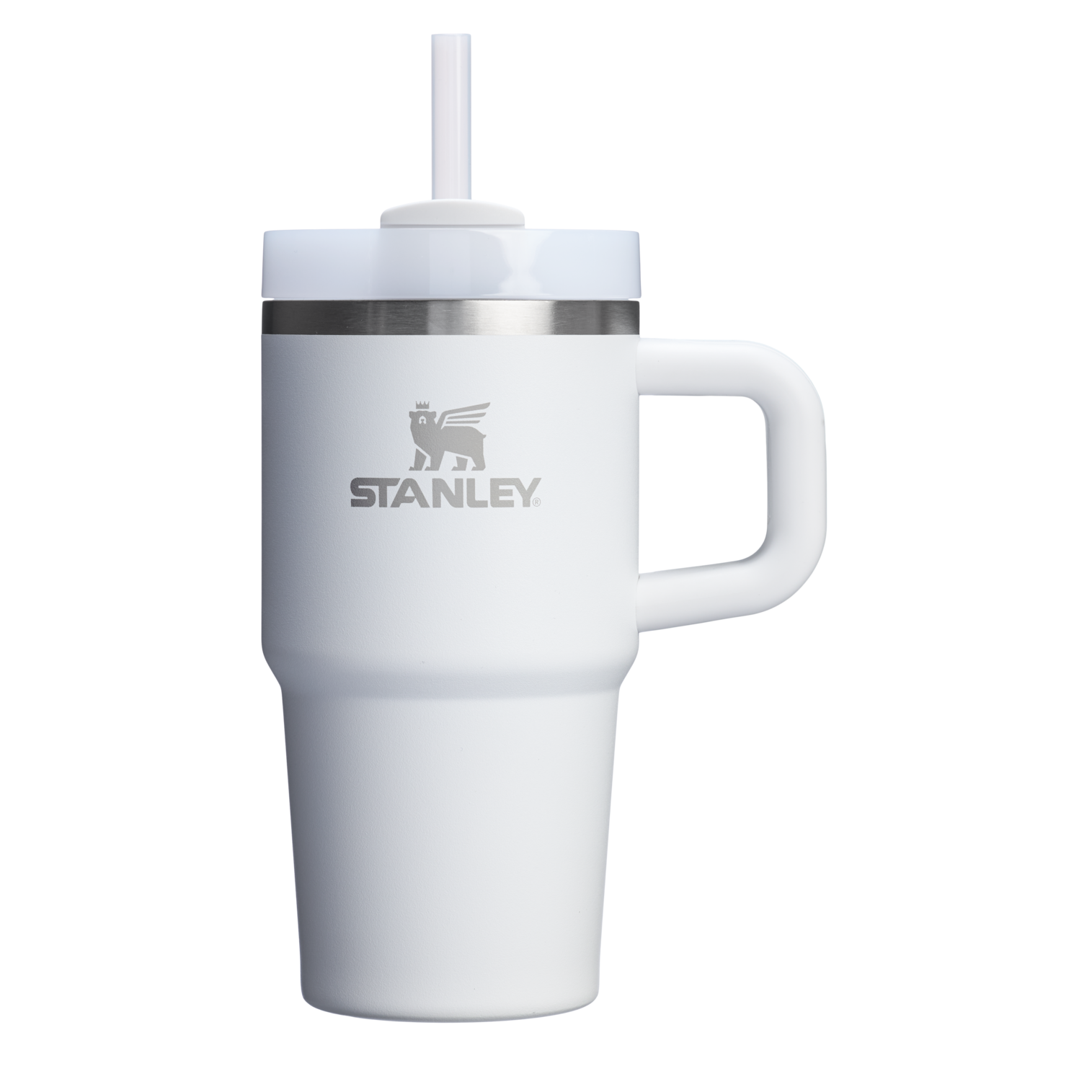 Car-Cup Friendly The Quencher H2.O Flowstate Tumbler with Handle | Stanley Create D309N - Premium Stainless Steel Straw Cup for All-Day Hydration Detail