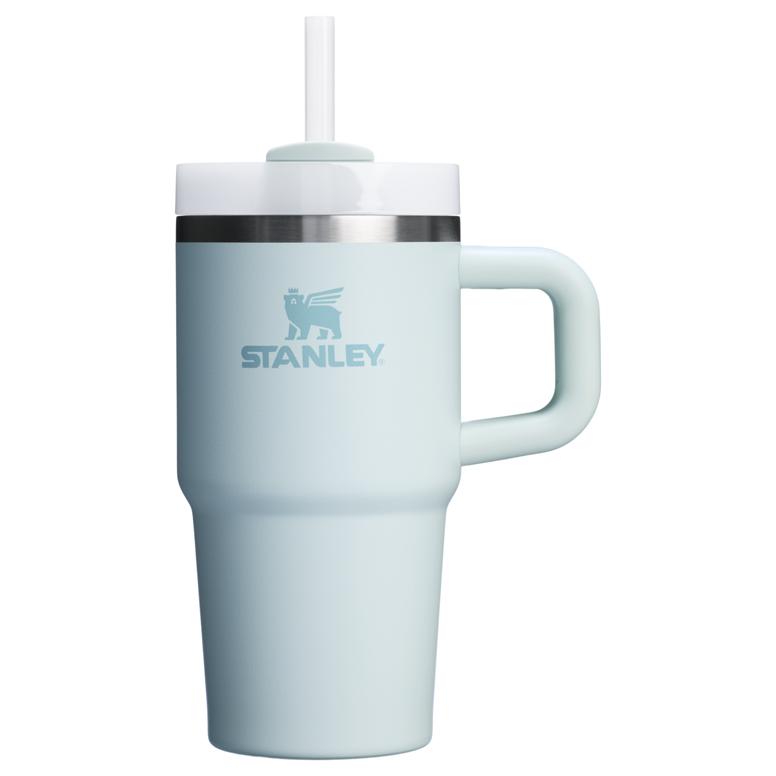 Large Capacity The Quencher H2.O Flowstate Tumbler D069R - Premium Stainless Steel Straw Cup for All-Day Hydration - Frost