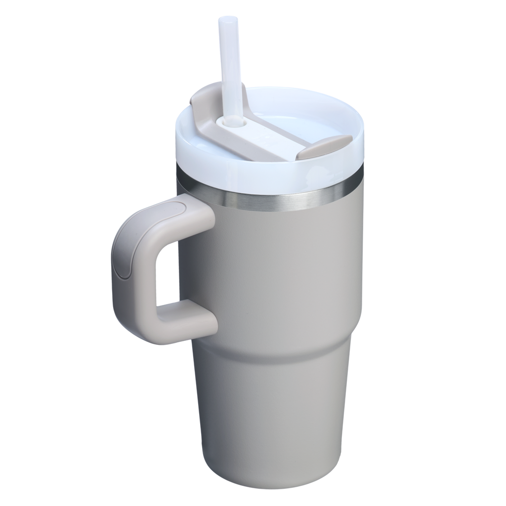 Car-Cup Friendly The Quencher H2.O Flowstate Tumbler with Handle | Stanley Create D309N - Premium Stainless Steel Straw Cup for All-Day Hydration Detail