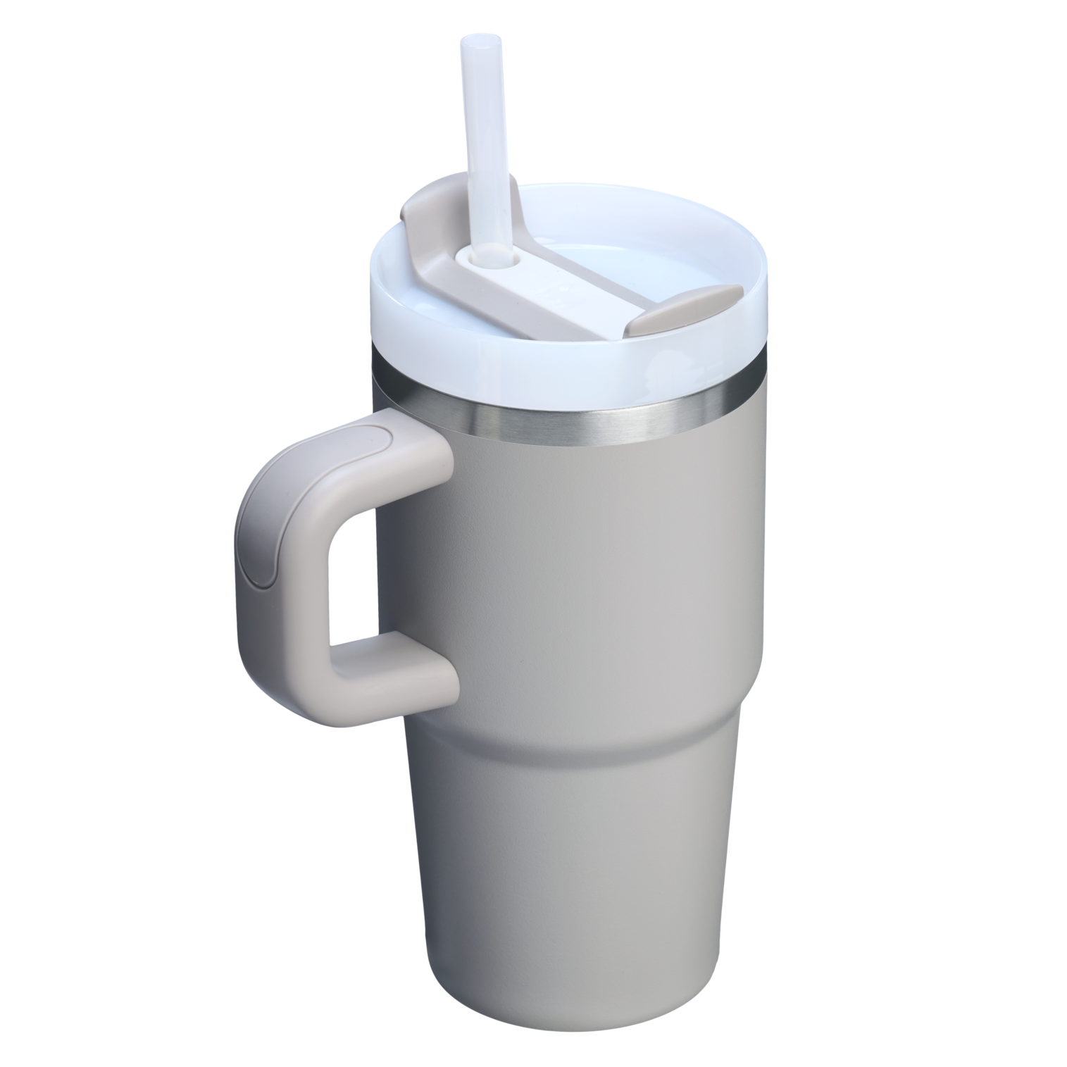 Car-Cup Friendly The Quencher H2.O Flowstate Tumbler with Handle | Stanley Create D309N - Premium Stainless Steel Straw Cup for All-Day Hydration Detail