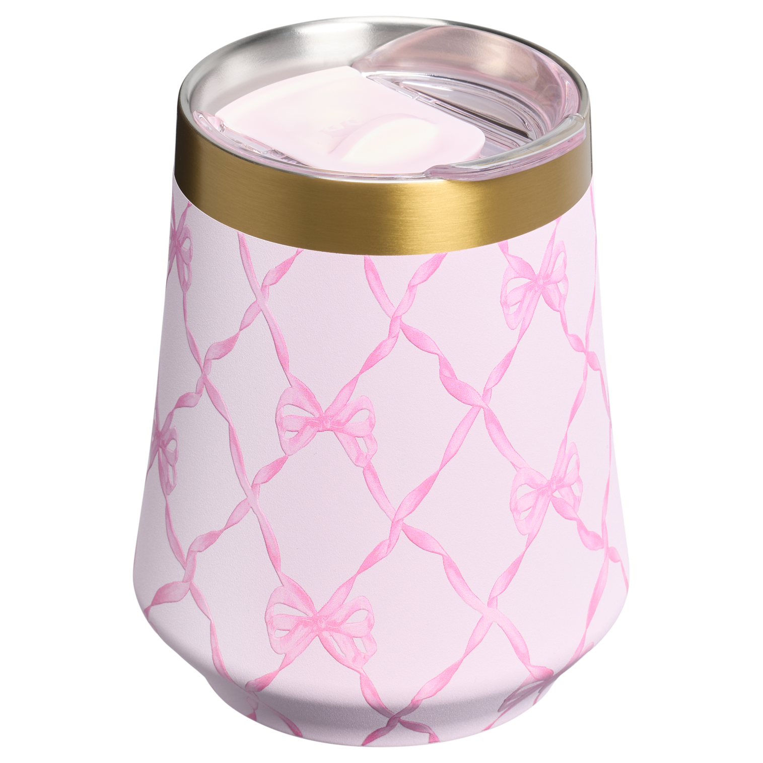 Shatterproof Luxury Stanley 1913 x LoveShackFancy Holiday Reserve Wine Tumbler D367F - Shatterproof Flavor-Preserving Cocktail Tumbler with Lid Detail