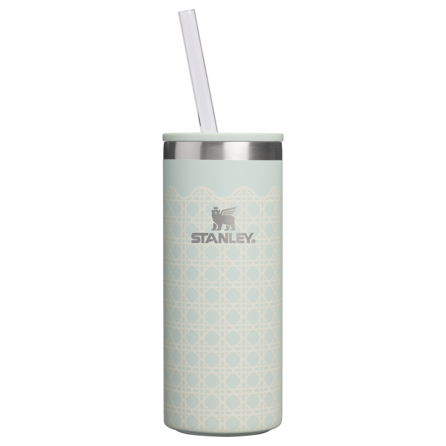 Heavy-Duty Tote The Everyday Slim Can Cooler Cup D350R - Compact All-Weather Soft-Sided Cooler Backpack - Mist Rattan