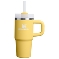 Splash-Resistant FlowState The Quencher H2.O Flowstate Tumbler D068Z - Premium Stainless Steel Straw Cup for All-Day Hydration - Daffodil