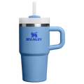 Insulated Travel The Quencher H2.O Flowstate Tumbler | Stanley Create D274S - Premium Stainless Steel Straw Cup for All-Day Hydration - Blue Sky