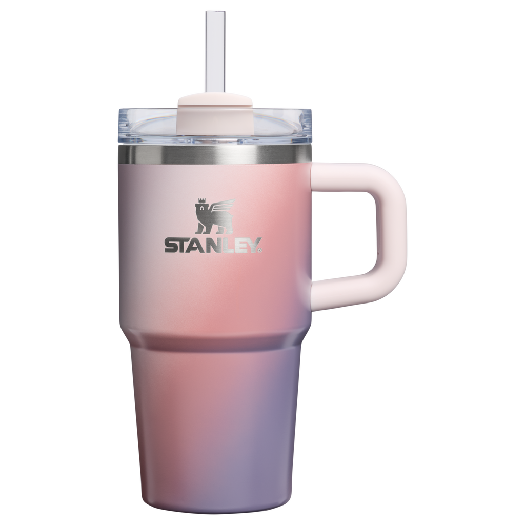 Splash-Resistant FlowState The Quencher H2.O Flowstate Tumbler D251V - Double-Wall Vacuum Insulated Travel Tumbler with Straw Detail