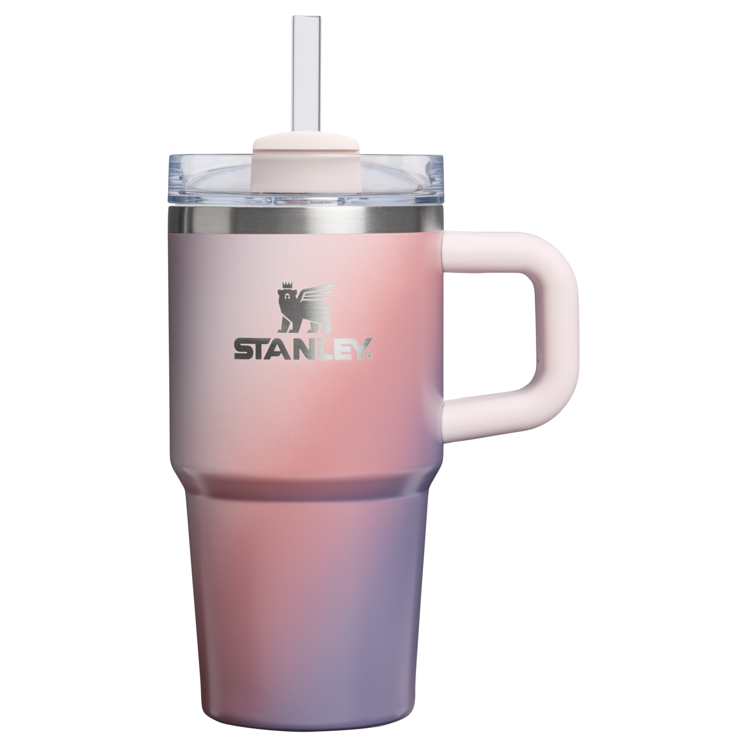 Large Capacity The Quencher H2.O Flowstate Tumbler D069R - Premium Stainless Steel Straw Cup for All-Day Hydration - Dawn Spiral