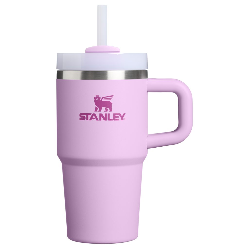 Insulated Travel The Quencher H2.O Flowstate Tumbler | Stanley Create D274S - Premium Stainless Steel Straw Cup for All-Day Hydration - Soft Orchid
