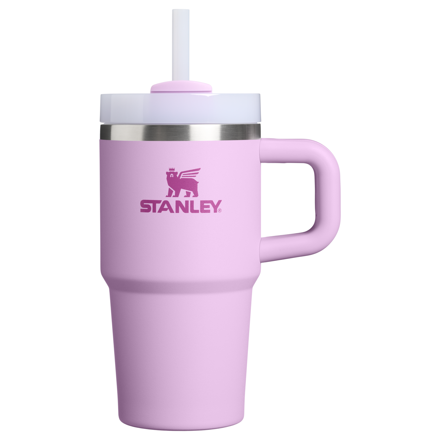 Large Capacity The Quencher H2.O Flowstate Tumbler D069R - Premium Stainless Steel Straw Cup for All-Day Hydration - Soft orchid