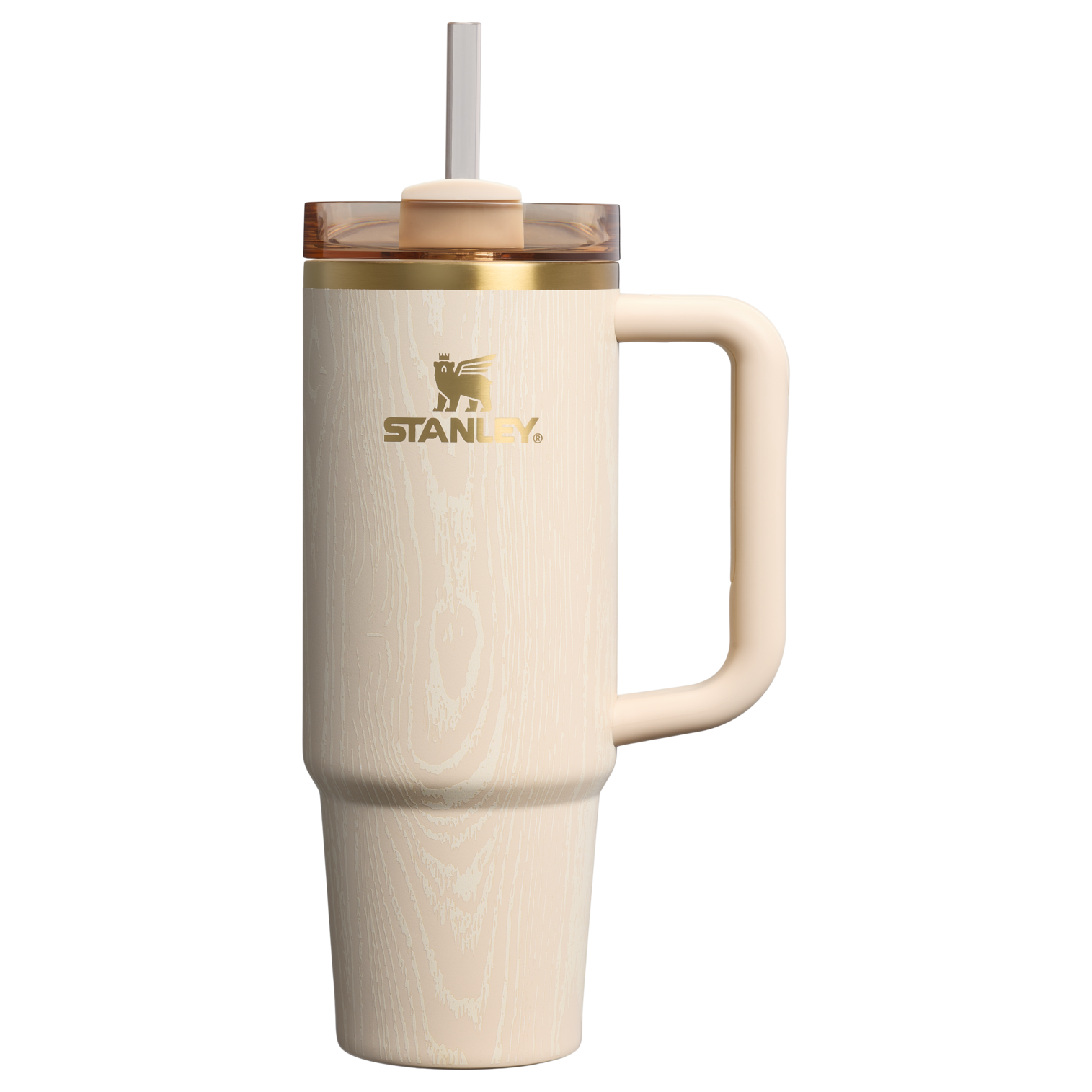 Large Capacity The Cheers & Cheer Quencher H2.0 Flowstate Tumbler D189S - 40oz Large Capacity Car-Cup Friendly Quencher - Birch Woodgrain