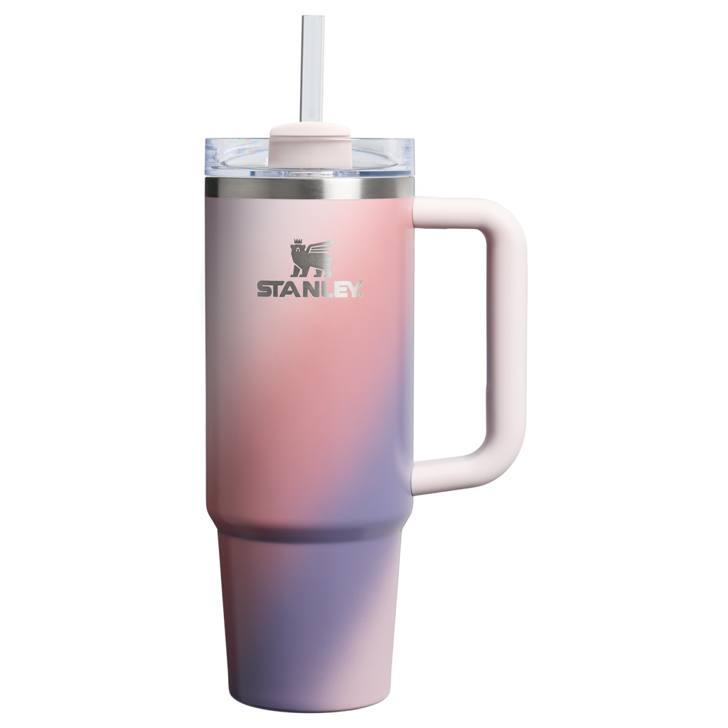Insulated Travel The Quencher H2.0 Flowstate Tumbler D051L - FlowState 3-Position Lid Insulated Travel Mug - Dawn Spiral