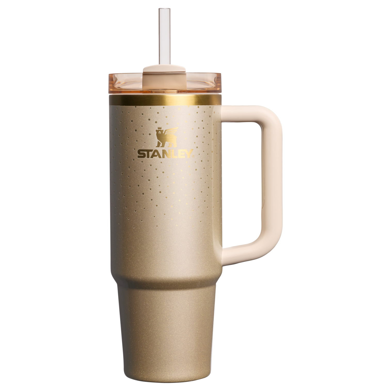 Large Capacity The Cheers & Cheer Quencher H2.0 Flowstate Tumbler D189S - 40oz Large Capacity Car-Cup Friendly Quencher - Prosecco Shimmer