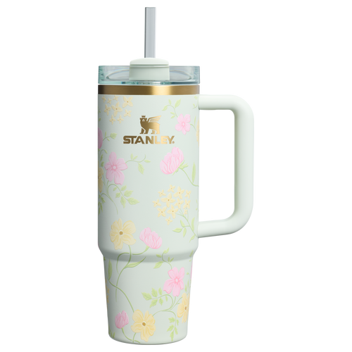 Double-Wall Vacuum The Easter Quencher H2.0 Flowstate Tumbler D257F - 40oz Large Capacity Car-Cup Friendly Quencher - Spring Blossoms
