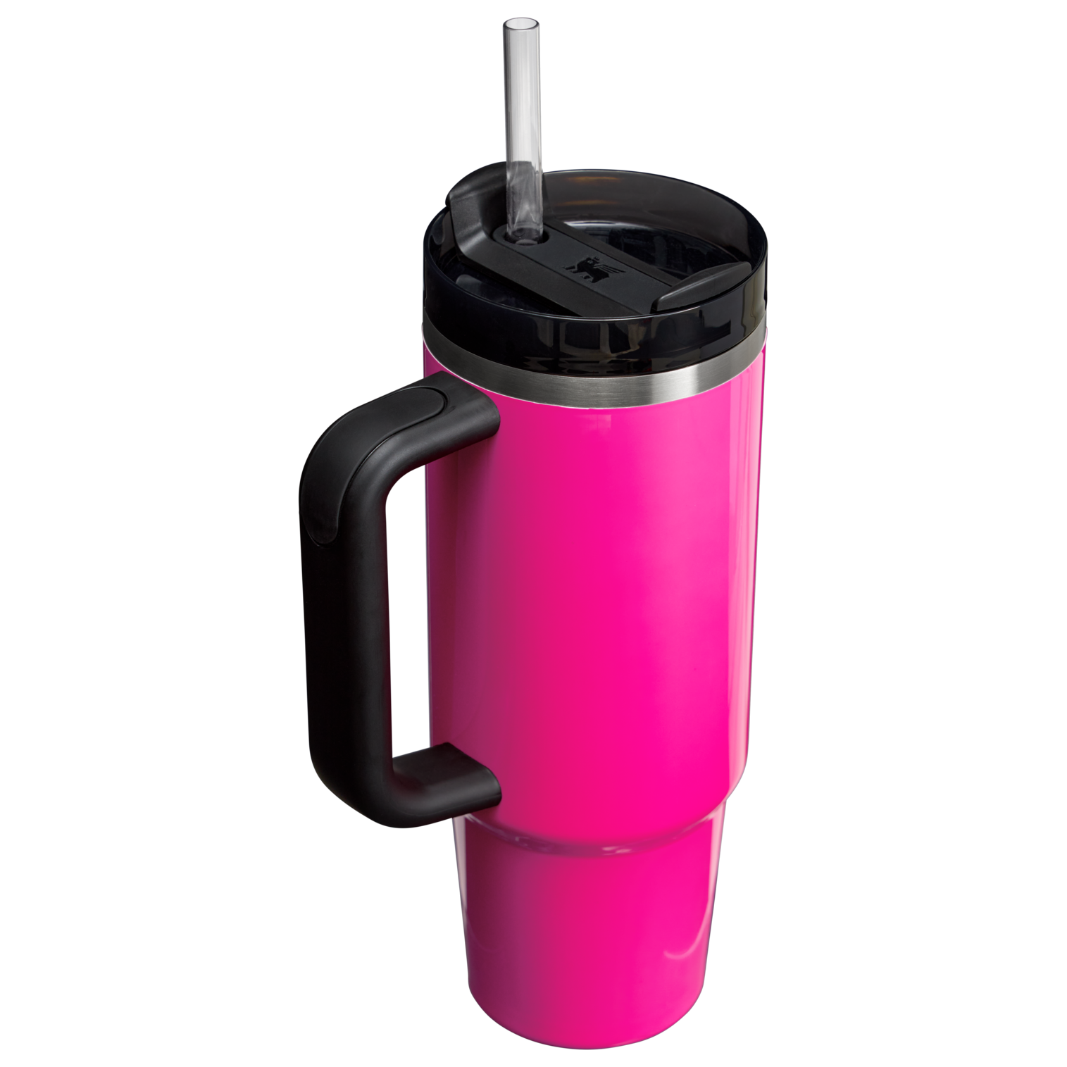 Large Capacity The Quencher H2.0 Flowstate Tumbler | Stanley Create D331C - Double-Wall Vacuum Insulated Travel Tumbler with Straw Detail
