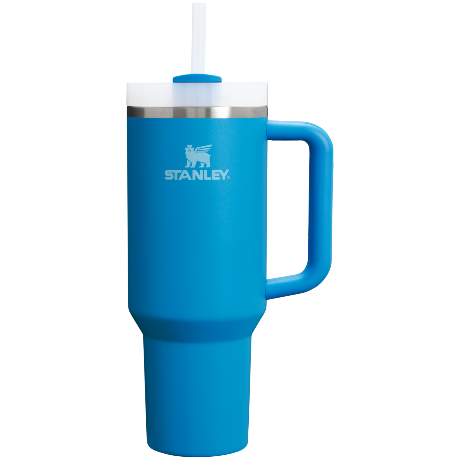 Large Capacity The Quencher H2.0 Flowstate Tumbler D050X - 40oz Large Capacity Car-Cup Friendly Quencher - Azure