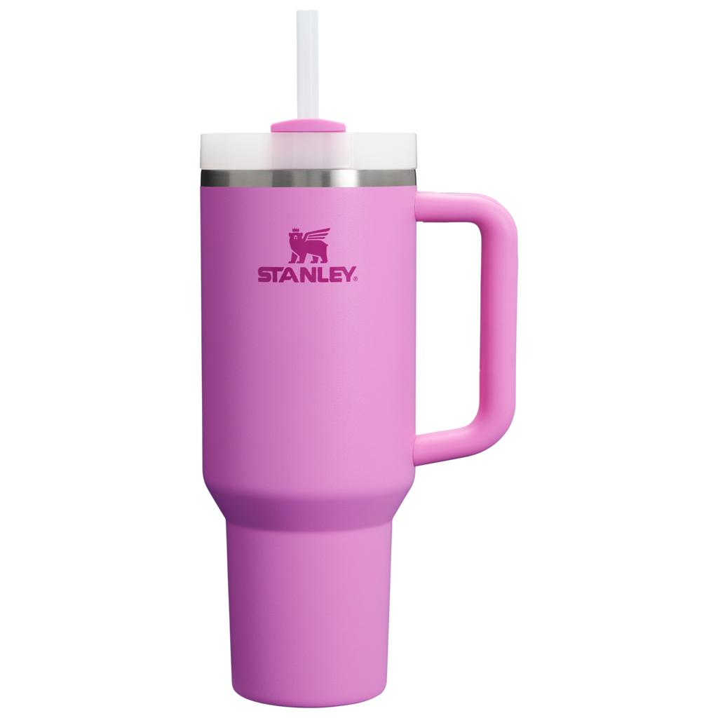 Large Capacity The Quencher H2.0 Flowstate Tumbler D050X - 40oz Large Capacity Car-Cup Friendly Quencher - Peony