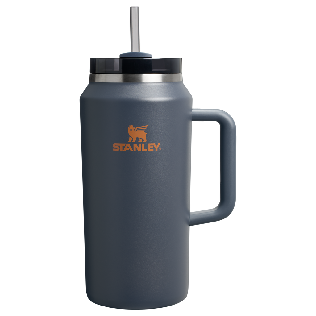 Insulated Travel The Quencher H2.0 Flowstate Tumbler D365U - Double-Wall Vacuum Insulated Travel Tumbler with Straw - Twilight