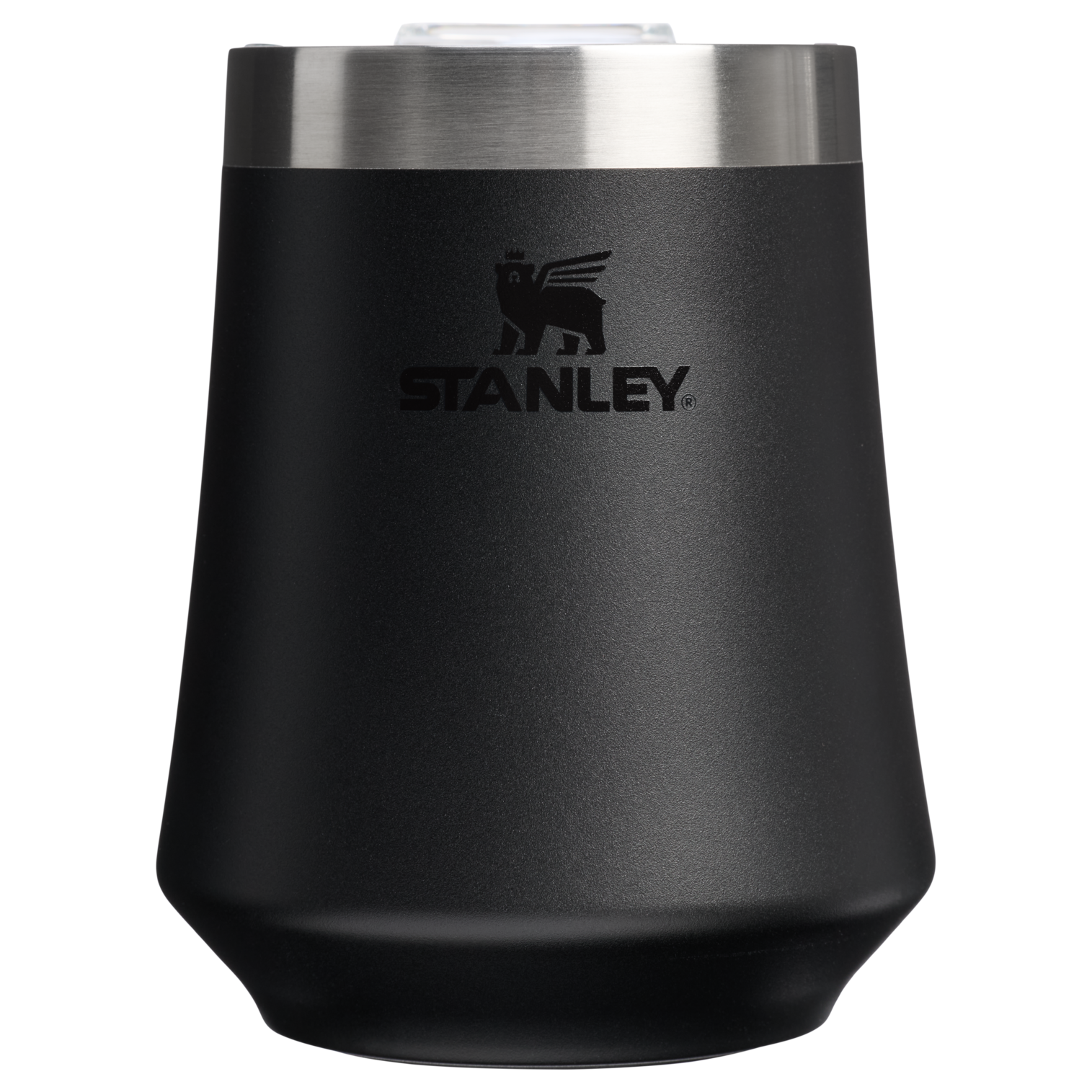 Premium Matte The Reserve Wine Tumbler | Stanley Create D302P - Shatterproof Flavor-Preserving Cocktail Tumbler with Lid - Black 2.0